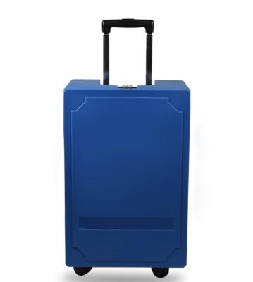 China Solid And Durable Rotational Molding Products Custom Rotary Plastic Luggage for sale