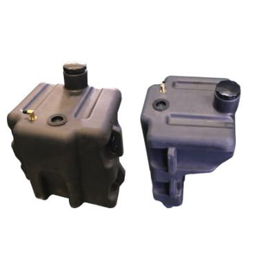 China Custom Rotomized Aluminum Mold Small Plastic Gasoline Tank Diesel Tank for sale