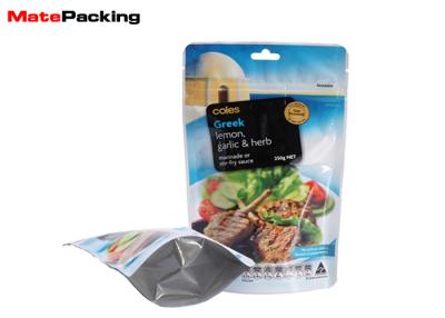 China FAD Approved Retort Stand Up Pouches For Food Microwavable Customized Printing for sale