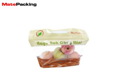 China Protective Fresh Vegetable Plastic Packaging Bags Custom Printing Logo for sale