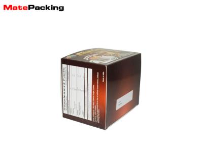 China Luxury Cardboard Custom Design Packaging Boxes , Folding Small Packing Boxes For Coffee Package for sale