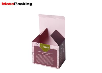 China Full Color Printing Custom Printed Bags And Boxes , Custom Retail Gift Boxes For Tea for sale