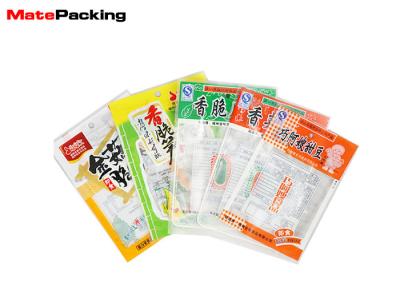 China Food Grade Vacuum Seal Food Bags Three Side Seal Custom Printed For Seafood / Meat for sale