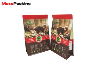 China Pet Custom Food Packaging Bags , Plastic Laminated Cat Food Pouches for sale