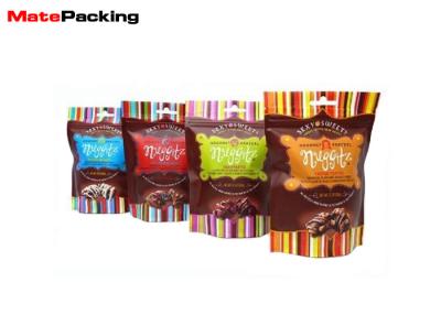 China Food Grade Laminated Material Foil Stand Up Pouches Custom Logo Printing Doypack Bags for sale