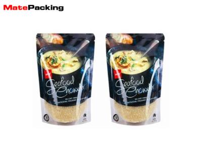 China Retort Mylar Heat Seal Bags , Packaging Microwavable Rice Pouches Custom Printing for sale