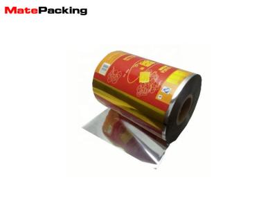 China Sachet Packaging Roll Food Film Wrap , Plastic Film Packaging Wrapping Film for sale