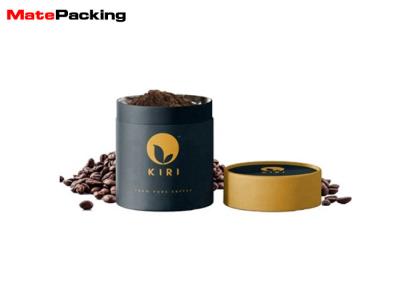 China Coffee Cardboard Tube Boxes , Foil Mayer Custom Retail Boxes Moisture Proof for sale