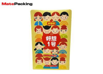 China 100% Food Grade Aluminum Flat Bottom Pouch Customized Printing For Dry Food for sale