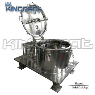 China Top Type Wide Open Food Discharge Centrifugal Batch Centrifugal Machine for sale