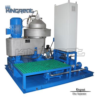 China DO Waste Oil Automatic Continuous Centrifuge Disc Separator For Diesel Fuel for sale