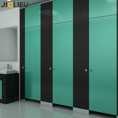 China Silver Color PVC Waterproof Plastic Laminate Toilet Partition For Sale for sale