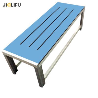 China Modern commercial indoor hpl compact laminate benches for sale