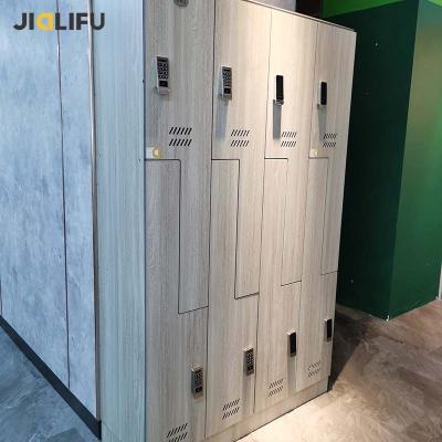 China Phenolic Panel Jialifu Sport HPL Z Shape Locker (Compact Laminate) For Gym for sale