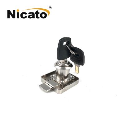 China Modern Zinc Alloy Home Security Desk Fittings Wardrobe Drawer Locks Cabinet Locks For Furniture for sale