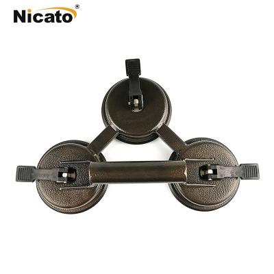 China Glass/Tile/Marble Lifter Three Claws Vacuum Suction Cup Vehicle Body Repair Glass Sucker Tool for sale