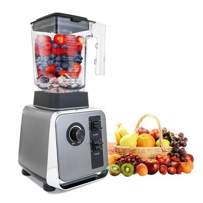 China Ice Crushing New Professional Ice Cream Silver Crest, Commercial Blender 2L W Large Powerful 1500 Large Smoothies Blender for sale