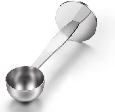 China 18/8 Modern Stainless Steel 2 in 1 Coffee Powder Tea Spoon for sale