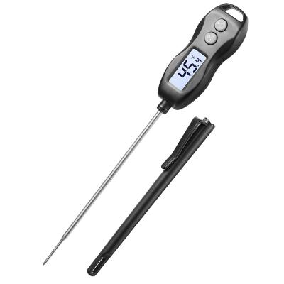 China Kitchen Thermometers Waterproof Ultra Instant Read Digital BBQ Meat Thermometer With Backlight And Calibration for sale