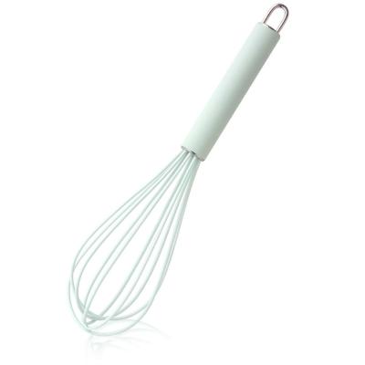 China Egg Stiring 10 Inch And 12 Inch Silicone Egg Mixers With Good Grip Handle for sale