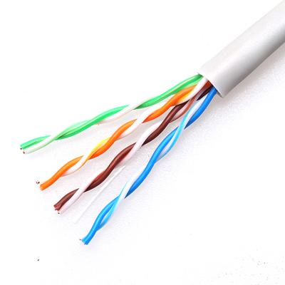 China Computer Networking Network Cable 305m Box Cat5e Bare Conductor 1000ft Lan Cat 5 Internet Cable for sale