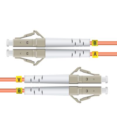 China Multimode Communication Cable Fiber Jumper Patch Cord Network Line Data Center Sc-St Double-Core Stable Transmission for sale