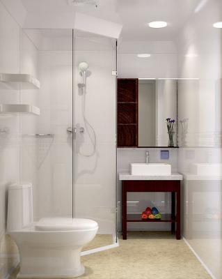 China Modern China Manufacturer Popular Hotel Use Integral Shower Room Prefabricated Bathroom Pods Shower And Toilet for sale