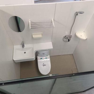 China Good Selling Modern Complete Prefab Modular Bathroom Unit Modern Prefab Modular Bathroom With Toilet And Basin for sale