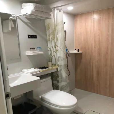 China Modern New Design Portable Bathroom Integrated Shower Room Complete Bathrooms Modular All-in-One Bathroom With Toilet And Basin for sale