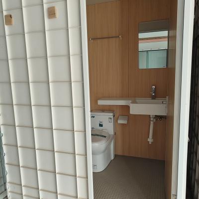 China Factory direct sale modern style prefab modular bathroom modular pod set toilet shower set bathroom for sale