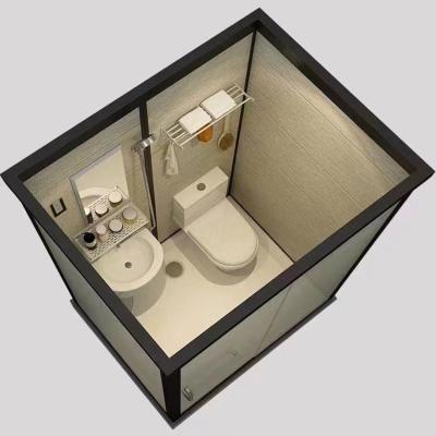 China SMC Modern Integral Prefab Bathroom UB0812 is suitable for schools and hospitals for sale