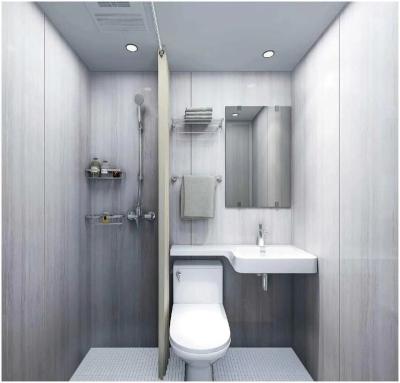 China Modern Multifunctional Bathroom Prefab Bathroom Unit And Toilet Combos Shower Rooms for sale