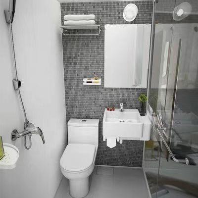 China Modern Custom Bathroom Easy Instation Prefabricated Bathroom Unit All In One Bathroom Pods for sale