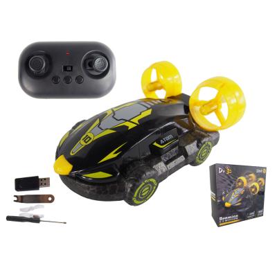 China RC Hobby 2.4G RC 2 in 1 Amphibious Vehicle Water Boat and Land Drift Car Radio Control Electric RC Car Stunt Car Boat Toy for sale