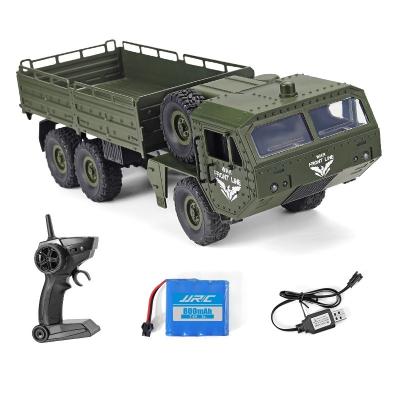 China 6wd Simulation Transporter Truck Suspension 6wd Remote Control Military Toy Car Children Rc Toy Car With Led Lights for sale