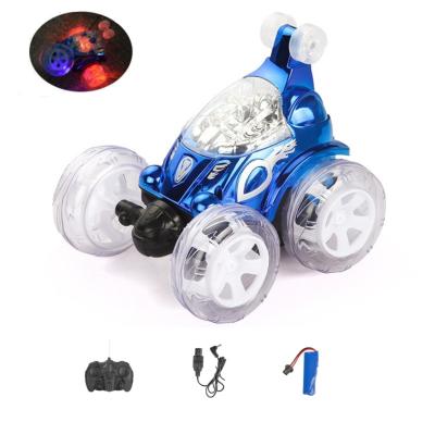 China RC Model Charging Rc Stunt Car 4WD Rc Stunt Car Toy With Cool Light And Music for sale