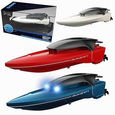 China Mini RC Speedboat RC Car Remote Control With 2.4G 4 Channel Lightweight Racing Remote Control Boat High Speed ​​RC Boat for sale