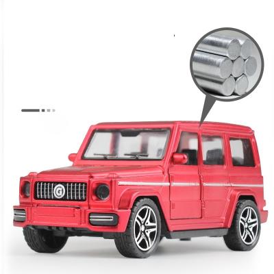 China Diecast Toy 1:36 Scale Metal Die Cast Pull Back Open Toy Car Double Door Brand Toy Car Model for sale