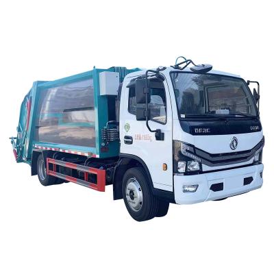 China Farms good quality 8cbm chinese right hand hanging bucket compactor garbage truck for sale for sale