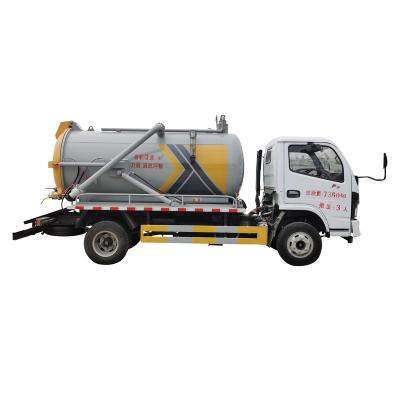 China high level sewage drainage vacuum suction truck vacuum sewage suction truck clean sewage truck > 50T for sale