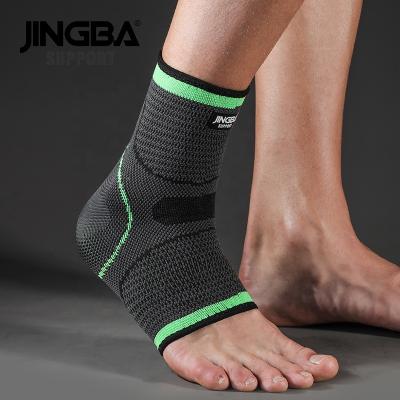 China Soft JINGBA SUPPORT Shock Absorbing Ankle Support Sleeve 7047A For Running Football Badminton Trainers for sale