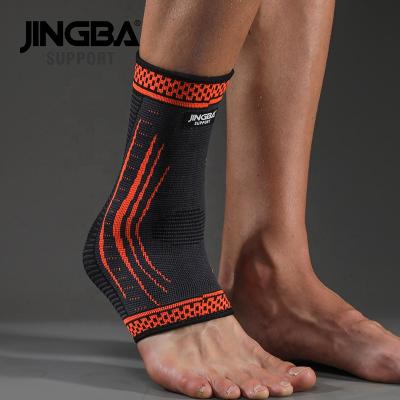 China JINGBA SPORTS SUPPORT Recovery 6047B Ankle Foot Support Sleeves For Sports Basketball Coaches Ankle Protection for sale