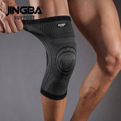 China Supply outdoor sport protection JINGBA SUPPORT 7067 exercise knee support brace gym sports training knee bandages for sport users for sale