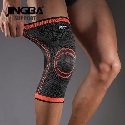 China Sport Guard JINGBA SUPPORT 7067B Sport People Knee Support Protective Wrap With High Elasticity for sale