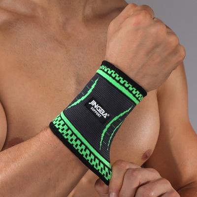 China JINGBA SUPPORT 6017A Adjustable Durable Comfortable Well-designed Wrist Brace Wraps Wrist Boxing Wraps For Safety for sale