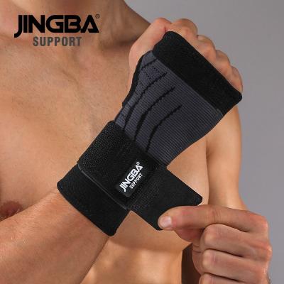 China JINGBA Elasticity Adjustable SUPPORT 5027 Custom Hand Wrist Sweat Band Multicolor Bandage For Hand And Wrist Protection for sale