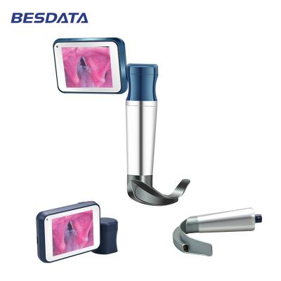 China Portable Reusable Anesthesia Intubation Besdata Video Laryngoscopes Adult And Pediatric Video Laryngoscopes For Intubation for sale