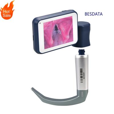 China Portable Curved ENT Video Laryngoscope Intubation BESDATA Macintosh Indirect Intubation Laryngoscope Endoscopy Video Laryngoscopy for sale