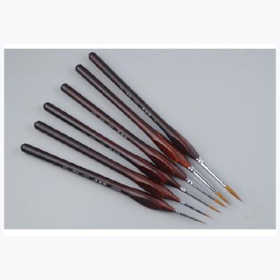 China Professional Artist Acrylic Line Pen Paint Brush For Hook Art High Quality Watercolor Gouache Acrylic Oil Painting Pen Set Wholesales 5 Pcs for sale