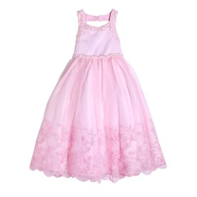 China BELLA Summer Baby Girl Princess Washable Dress Maker Children's Birthday Sleeveless Dress Gowns For Kids Costume for sale